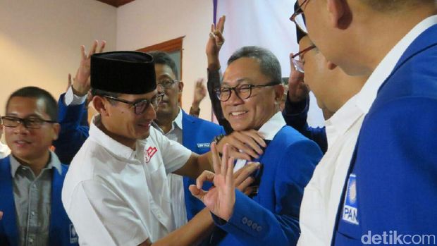  PAN deklarasi dukung Anies-Sandi / 
