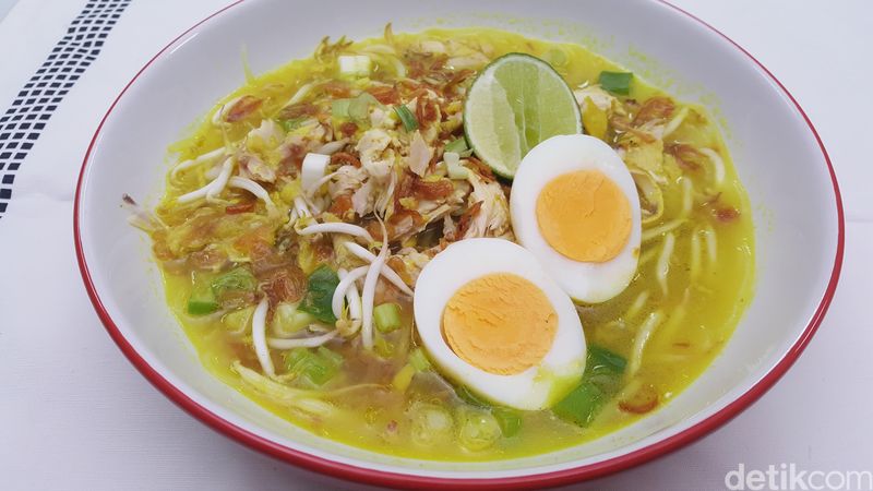 soto kuning ayam