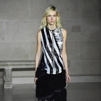 PARIS, FRANCE - MARCH 07: A model walks the runway during the Louis Vuitton show as part of the Paris Fashion Week Womenswear Fall/Winter 2017/2018 on March 7, 2017 in Paris, France. (Photo by Pascal Le Segretain/Getty Images)