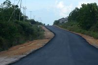 Jalan Akses Menuju PLBN Badau