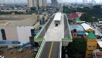 Dari ujung Tendean ke ujung Ciledug sudah teraspal dan termarka semua. Pool/Dok. Bina Marga DKI.