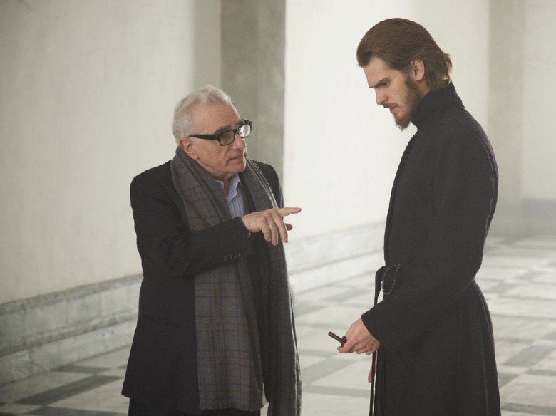 Martin Scorsese, Andrew Garfield. Foto: imdb Martin Scorsese, Andrew Garfield. Foto: imdb