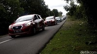 Kali ini, para risers dihadapkan dengan jalan terjal dan berbukit.