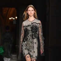 PARIS, FRANCE - MARCH 06: Designer Stella McCartney is seen on the runway during the Stella McCartney show as part of the Paris Fashion Week Womenswear Fall/Winter 2017/2018 on March 6, 2017 in Paris, France. (Photo by Pascal Le Segretain/Getty Images)