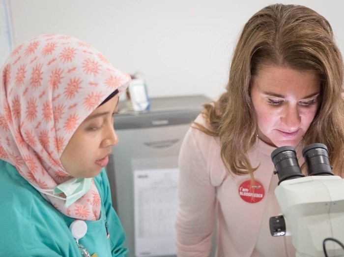 Melinda Gates Blusukan