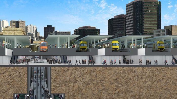 Stasiun Central Sydney akan Dimodernisasi dengan Simpang Bawah Tanah