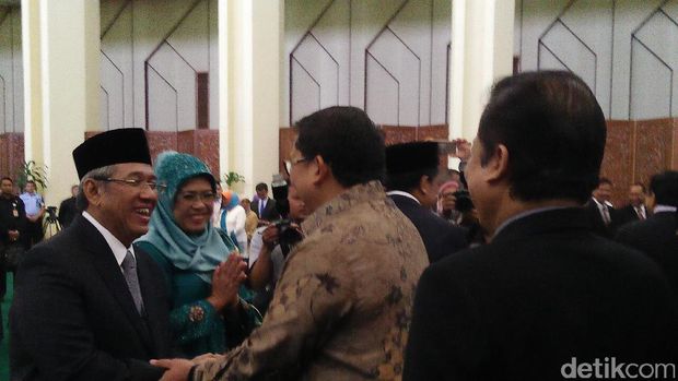 Pimpinan DPR mengucapkan selamat pasca pelantikan Djuned sebagai Sekjen DPR