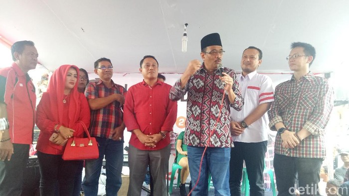 Blusukan ke Pademangan Timur, Djarot Didampingi Wakil Bupati Pati