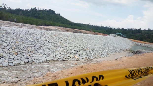 Bendungan ini  akan digunakan untuk air baku di Galang, Rempang dan utamanya di Kota Batam.
