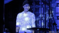 Seorang aktor sekaligus penyanyi lagu kesempurnaan Cinta ini menjadi hits. Pool/Hanif Hawari/detikFoto.
