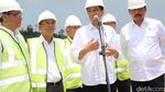 Jokowi dan Menteri PUPR Tinjau Bendungan Batam