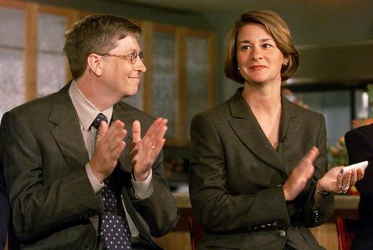 Kemesraan Melinda Gates Kemesraan Melinda Gates