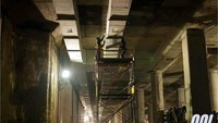 Sementara untuk jalur bawah tanah yang sepanjang 6 km hingga kini progresnya telah mencapai sekitar 80%. (Foto: dok MRT)