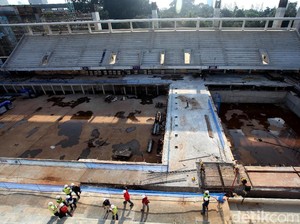 Renovasi Venue di GBK Molor, Test Event Asian Games 2018 Diundur