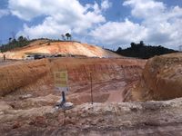 Capai 35%, Begini Penampakan Bendungan Sei Gong yang Disambangi Jokowi