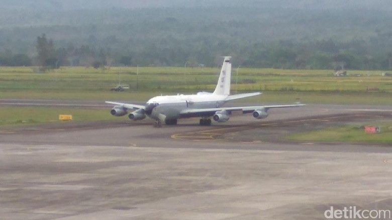 Begini Detik-detik Pesawat Militer AS Mendarat Darurat di Aceh