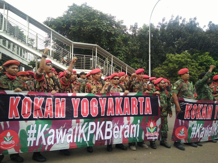 Pemuda Muhammadiyah Gelar Aksi di KPK, Minta Kasus e-KTP Diusut