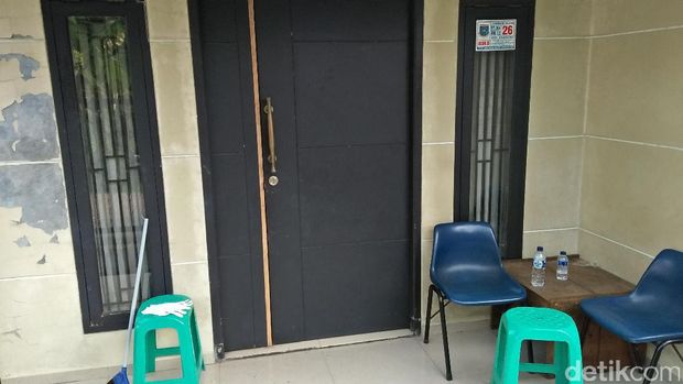 Rumah terduga teroris BEP di Tangerang Selatan