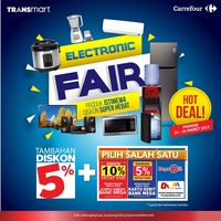 3 Hari Spesial Diskon 5% di Promo Elektronik di Transmart 