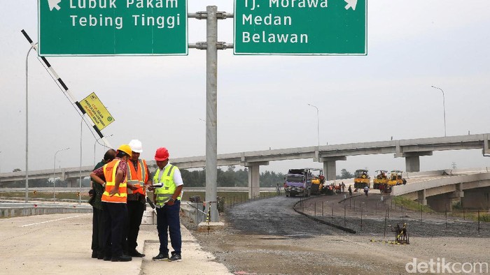 42 Km Tol Medan-Tebing Tinggi Siap Dipakai Mudik