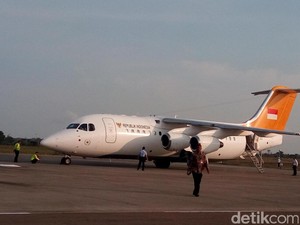 Pesawat Kepresidenan BBJ Diservis, Jokowi Kunker Pakai RJ-85