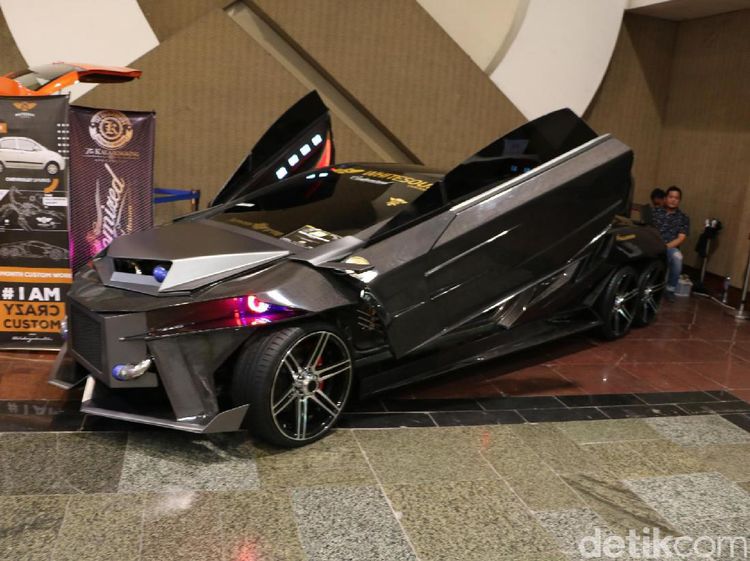 Chevrolet Spark Dimodif Jadi Mobil Sport 6x6