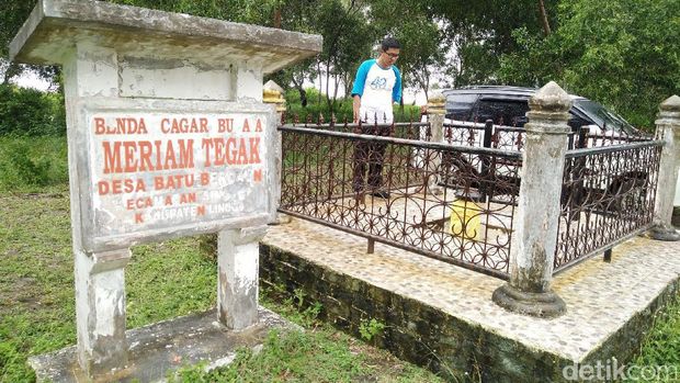 Meriam ini ada di Kecamatan Singkep, Kabupaten Lingga (Baban/detikTravel)