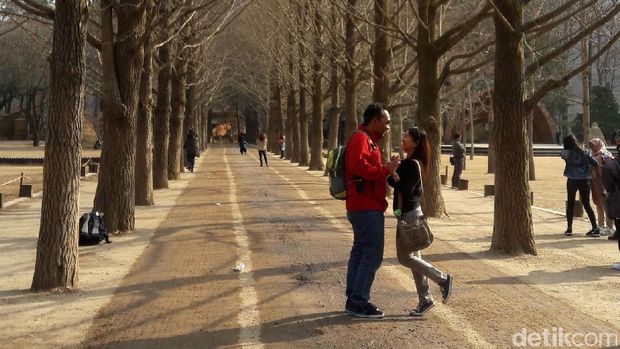 Bisa foto romantis ala ala dengan pasangan (Kurnia/detikTravel)