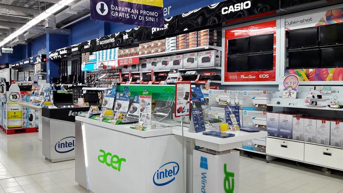Transmart dan Carrefour Gelar Diskon 10% Laptop dan 5% Smartphone