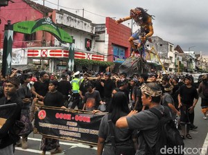 Jelang Nyepi, 22 Ogoh-ogoh Dikirab di Yogyakarta