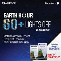 Sayangi Bumi dengan Promo Hemat Energi Transmart dan Carrefour