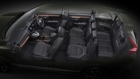 Kursi pengendara juga memiliki 8 pengaturan posisi duduk. Ada juga sistem kontrol intelijen seperti layar sentuh 7 inchi yang cocok dengan Apple CarPlay juga terdapat TFT MID yang berisi berbagai fitur dan konten yang ditampilkan. Foto: Honda