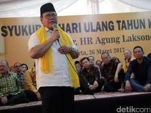 Ini Kata Agung Laksono soal JK Rekomendasikan Anies ke Prabowo