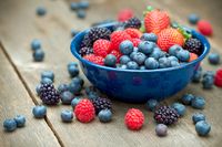 Buah berry yang bisa membantu penurunan berat badan.