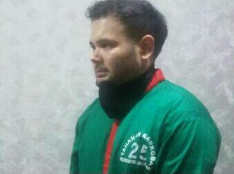 Ditangkap, Begini Penampakan Ridho Rhoma dengan Baju Tahanan Narkoba