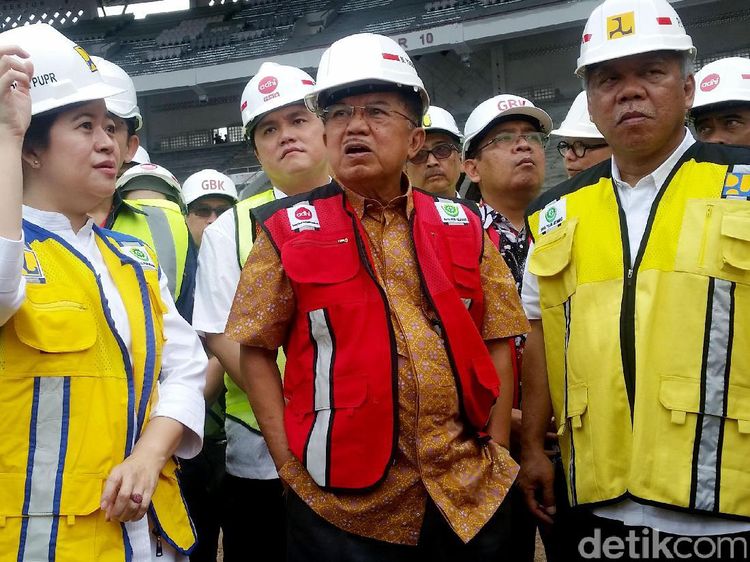 Jusuf Kalla Tinjau Venue Asian Games 2018