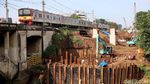 Penampakan Terkini Proyek DDT Manggarai-Cikarang