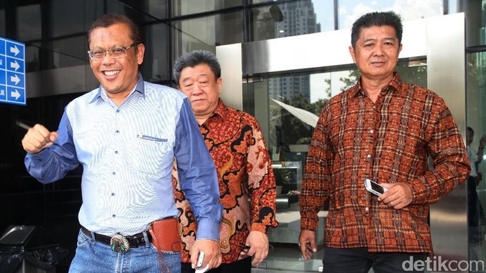 Eggi Sudjana Muncul di KPK, Protes Namanya Disebut di Sidang