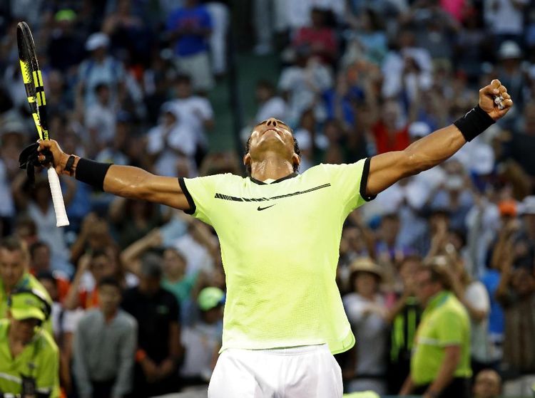 Nadal Melaju ke Babak Keempat Miami Terbuka