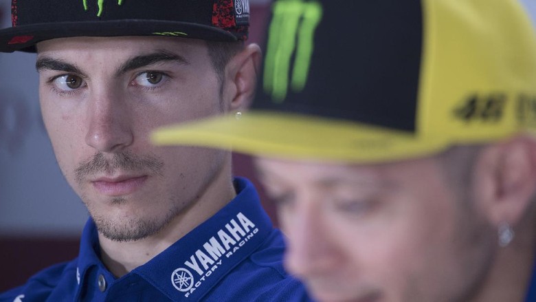 Vinales Sejak Awal Yakin Rossi Mampu Bersaing di Depan Vinales Sejak Awal Yakin Rossi Mampu Bersaing di Depan