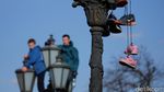 Demo PM Rusia, Ratusan Demonstran Ditahan