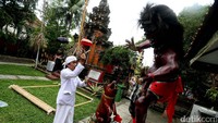 Ini penampakan ogoh-ogoh yang akan diarak.