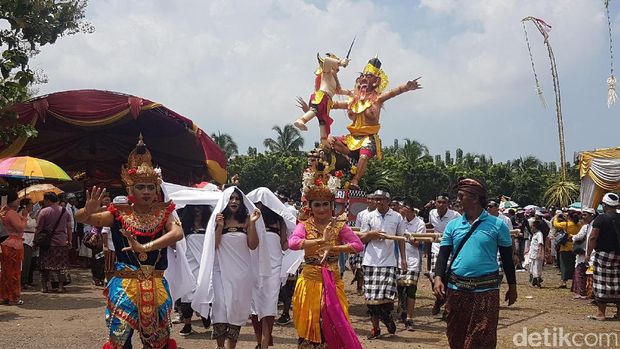  Ogoh-ogoh di Kota Serang jelang hari Nyepi
