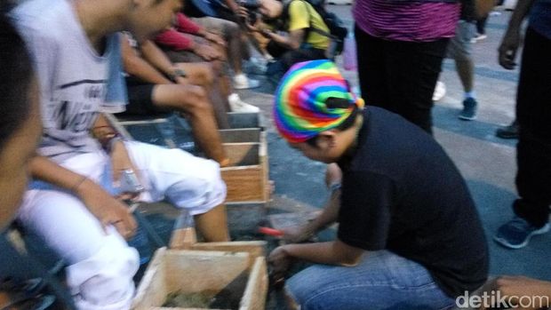 Solidaritas untuk petani Kendeng membubarkan diri