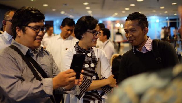 Sri Mulyani Sidak di Kantor Ditjen Pajak