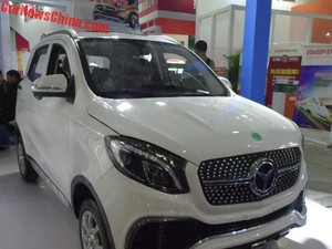 Walah, Mobil China Ini Pakai Logo Mercy Terbalik