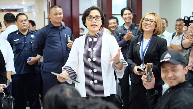 Sri Mulyani Sidak di Kantor Ditjen Pajak
