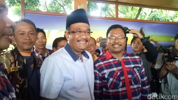 Djarot bertemu pedagang UKM di Jaktim / 