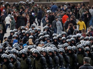 AS Serukan Rusia Bebaskan Segera Ratusan Demonstran Antikorupsi