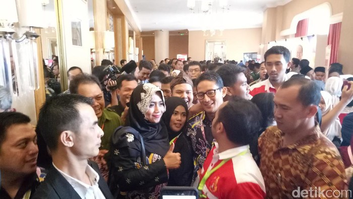 Hadiri Rakernas Hipmi, Sandiaga Ingin Kolaborasikan OK OCE
